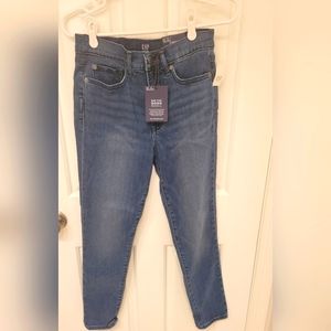 Gap High Rise True Skinny Ankle Jeans